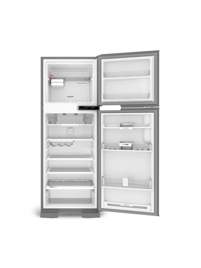 Geladeira Frost Free Duplex 375L Brm44 Brastemp Inox 220v