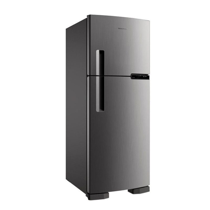 Geladeira Frost Free Duplex 375L Brm44 Brastemp Inox 220v