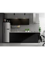 Geladeira Frost Free Duplex 375L Brm44 Brastemp Inox 220v