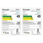 Micro-Ondas 20L Prata Porta Espelhada MasterCook Midea MHP20S1 - 110V