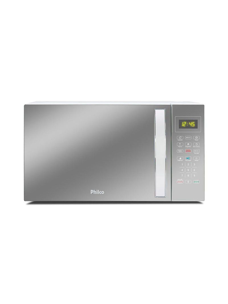 Micro-ondas Philco 28 Litros Limpa Fácil PMO30E 1100W Prata 220V