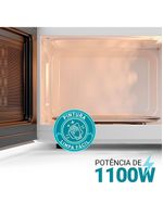 Micro-ondas Philco 28 Litros Limpa Fácil PMO30E 1100W Prata 220V