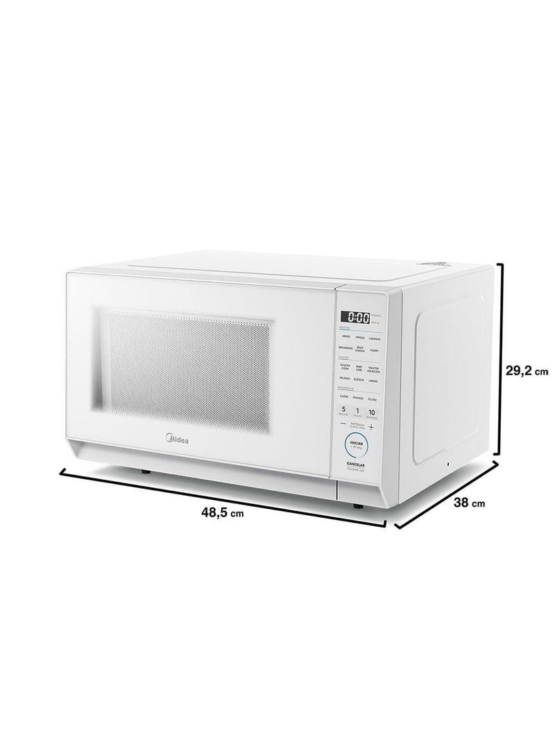 Micro-ondas 27L Branco Mastercook Midea MHP27B1 110V