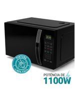 Micro-ondas Philco 28 Litros Limpa Fácil 1100W Preto PMO30P 220V