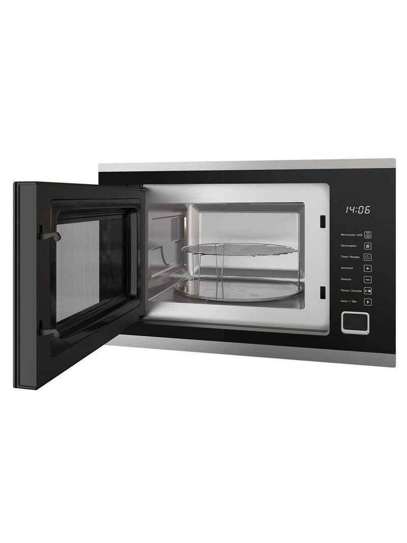Forno Micro-ondas De Embutir Mueller 25 Litros MMO0225G1 Preto 220V