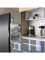 Micro-ondas de Embutir 30L Philco Espelhado 1400W PME31BM 110V