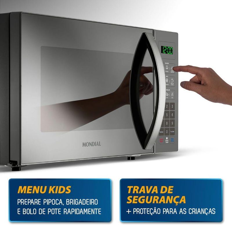 Micro-ondas 34l Mondial Mo-02-34-e 220v/60hz