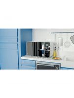 Micro-ondas Britânia 28L Branco Espelhado Limpa Fácil BMO30 110V