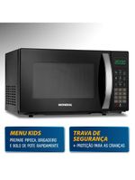 Micro-ondas 21l Mondial Mo-01-21-b 220v/60hz