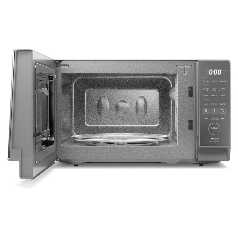 Micro-ondas 20L Prata Porta Espelhada Mastercook Midea MHP20S2 220V