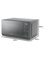 Micro-ondas 20L Prata Porta Espelhada Mastercook Midea MHP20S2 220V