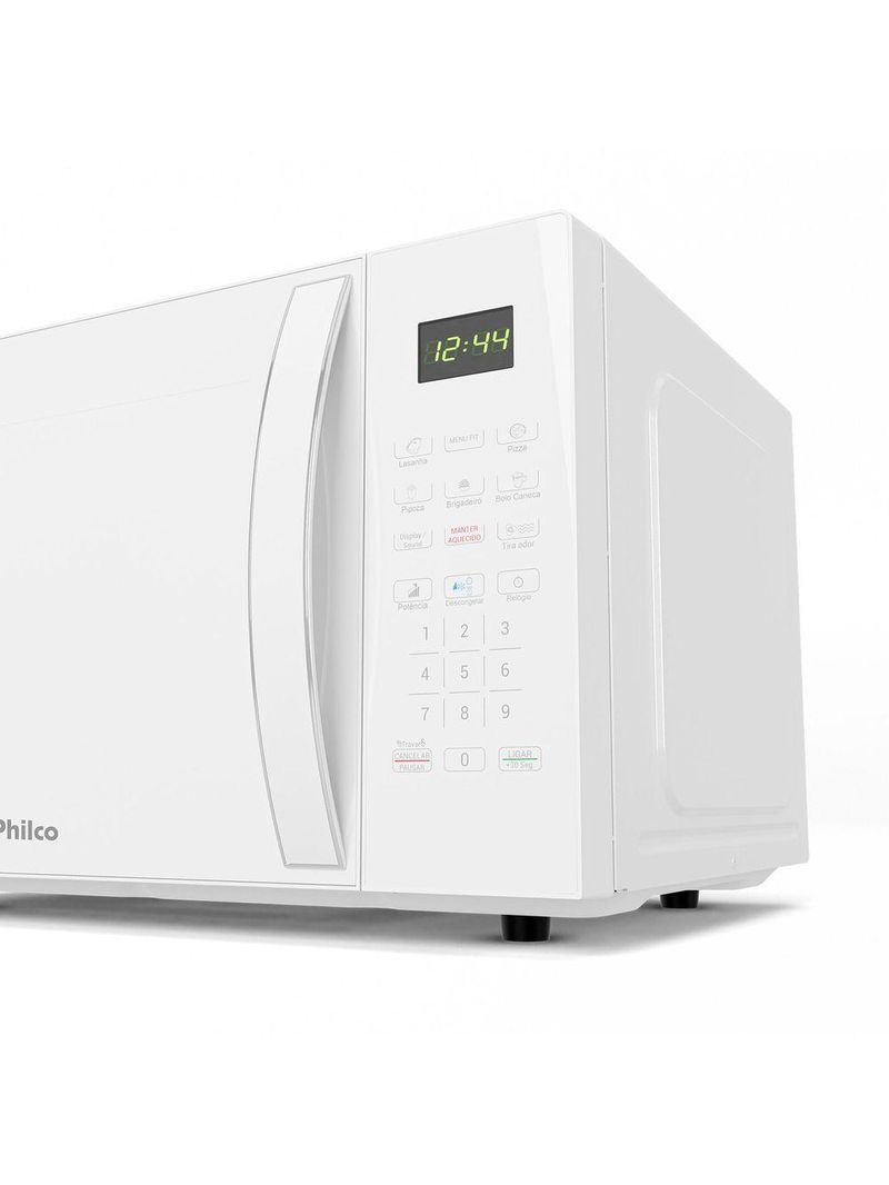 Micro-ondas 25L Philco Receitas Pré-programadas 1100W PMO28B 110V