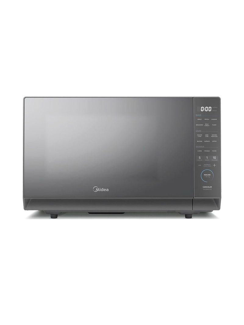 Micro-ondas 35L Prata Porta Espelhada Mastercook Midea MHP35S2 220V