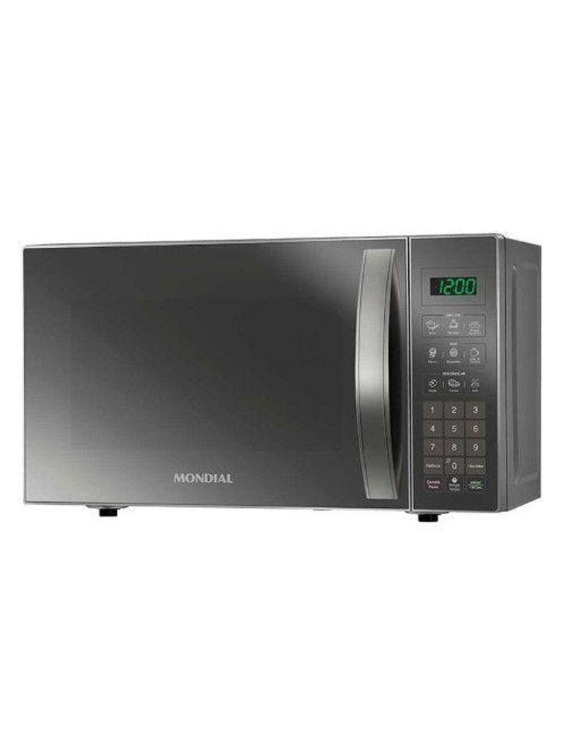 Micro-ondas Mondial 21 Litros MO-01-21-E Cinza Espelhado 220V