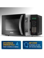 Micro-ondas 21l Mondial Mo-01-21-b 127v/60hz