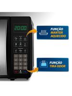 Micro-ondas 21l Mondial Mo-01-21-b 127v/60hz