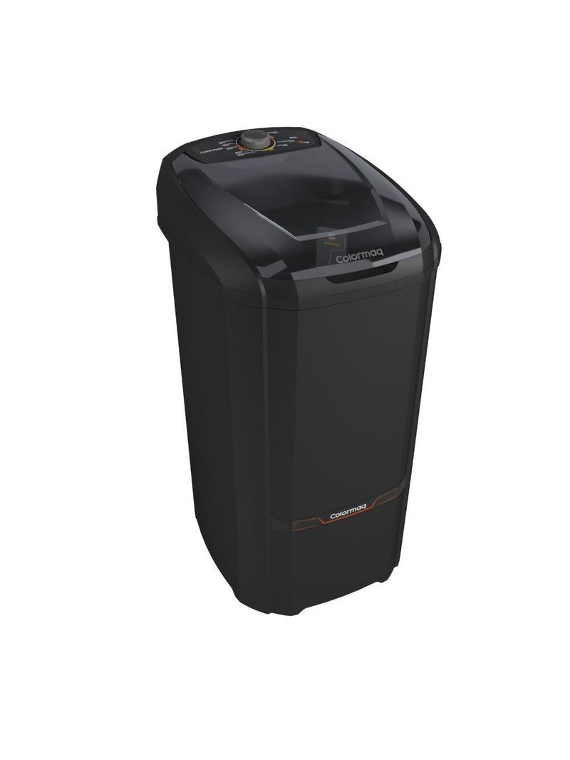 Tanquinho-lavadora Semiautomática Colormaq 15kg LCS15 Preta 220V