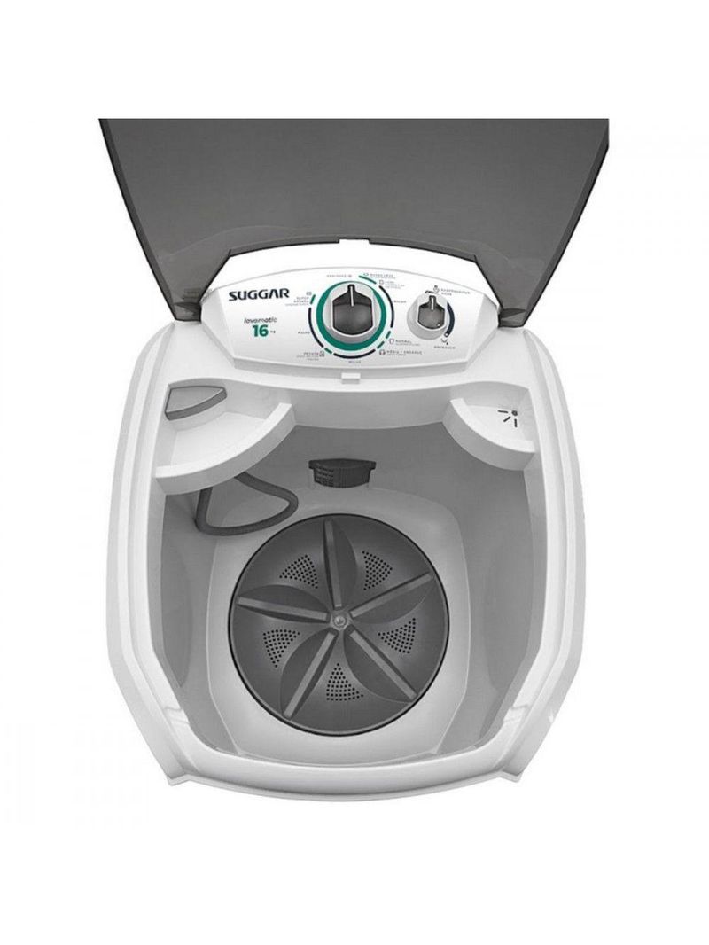 Lavadora Lavamatic 16kg LC16 PB Suggar Branco 110V