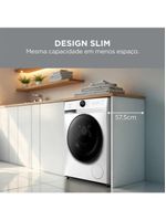 Lava E Seca Midea 11Kg MF201D110WB/WK Branco 110V