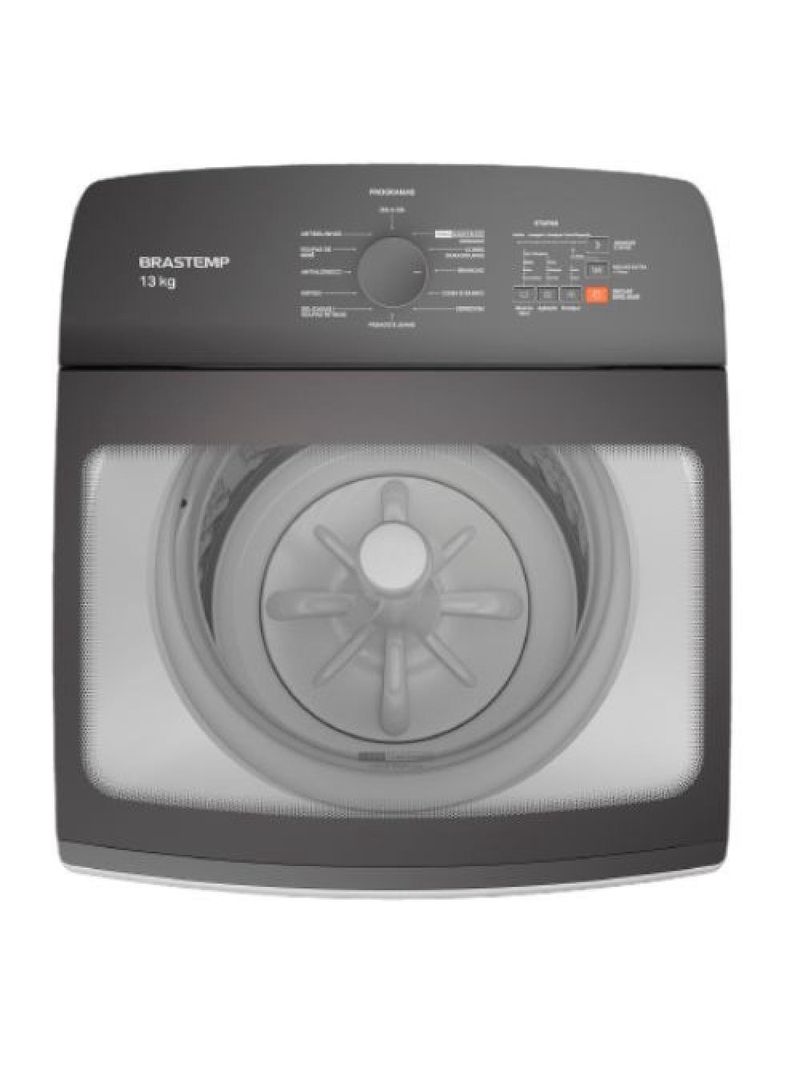 Lavadoras De Roupas Automática Brastemp 13kg BWK13AB Ciclo Tira Manchas Branco 110V