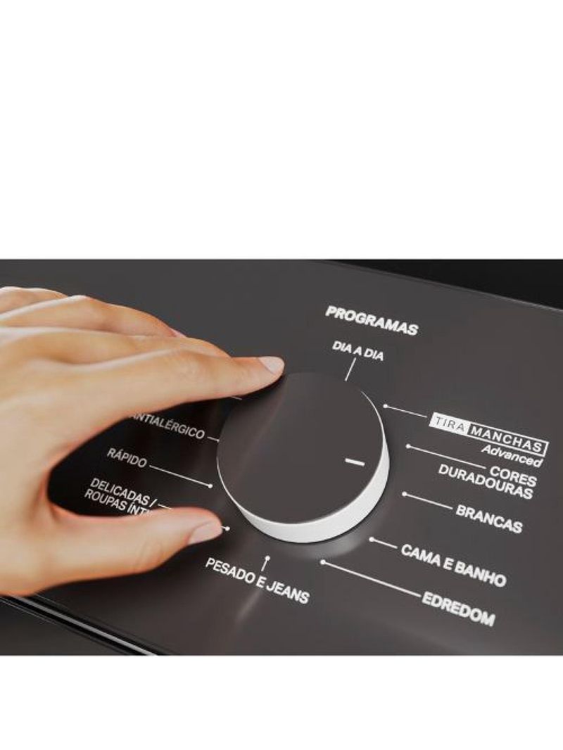 Lavadoras De Roupas Automática Brastemp 13kg BWK13AB Ciclo Tira Manchas Branco 110V