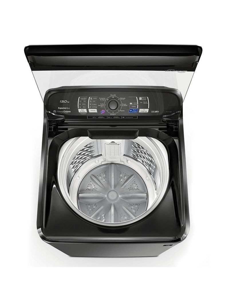 Máquina De Lavar Panasonic Função Vanish 13kg Titânio NA-F130B1TB 220V