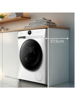 Lava E Seca Midea 11kg Slim Healthguard Conectada Inverter MF201 Branca 110V