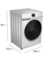 Lava E Seca Midea 11kg Slim Healthguard Conectada Inverter MF201 Branca 110V