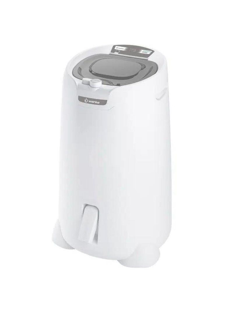 Centrífuga Wanke Sofia Com Dupla Tampa 15kg Branco Com Cinza 220 V