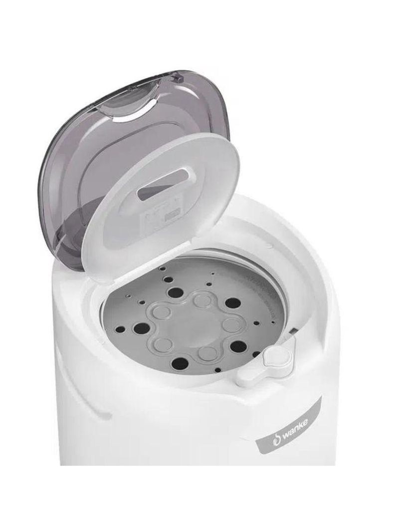 Centrífuga Wanke Sofia Com Dupla Tampa 15kg Branco Com Cinza 220 V