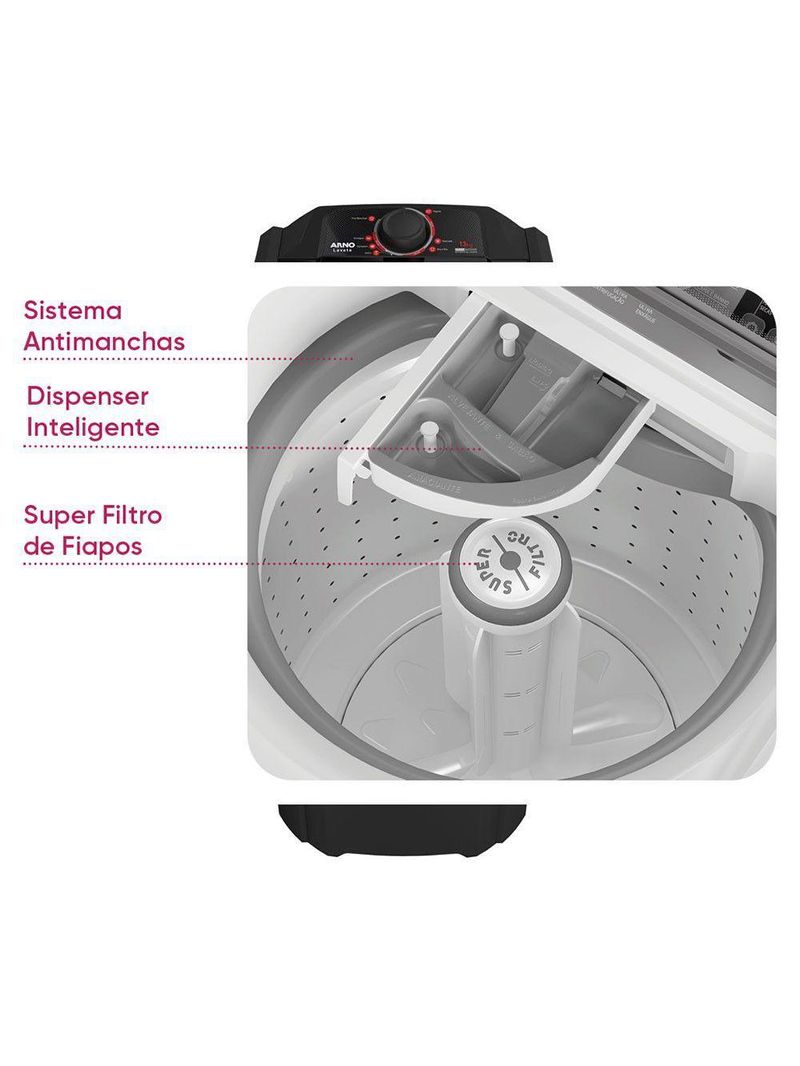 Lavadora 18kg LCA18ABRBNAC Colormaq Branco 220V