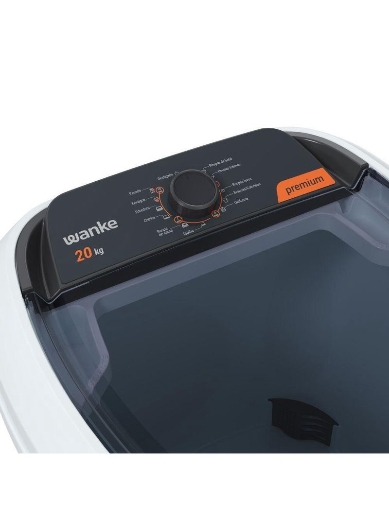 Lavadora De Roupas Wanke New Premium 20 Kg Lwbe201t3 Branco 220 V
