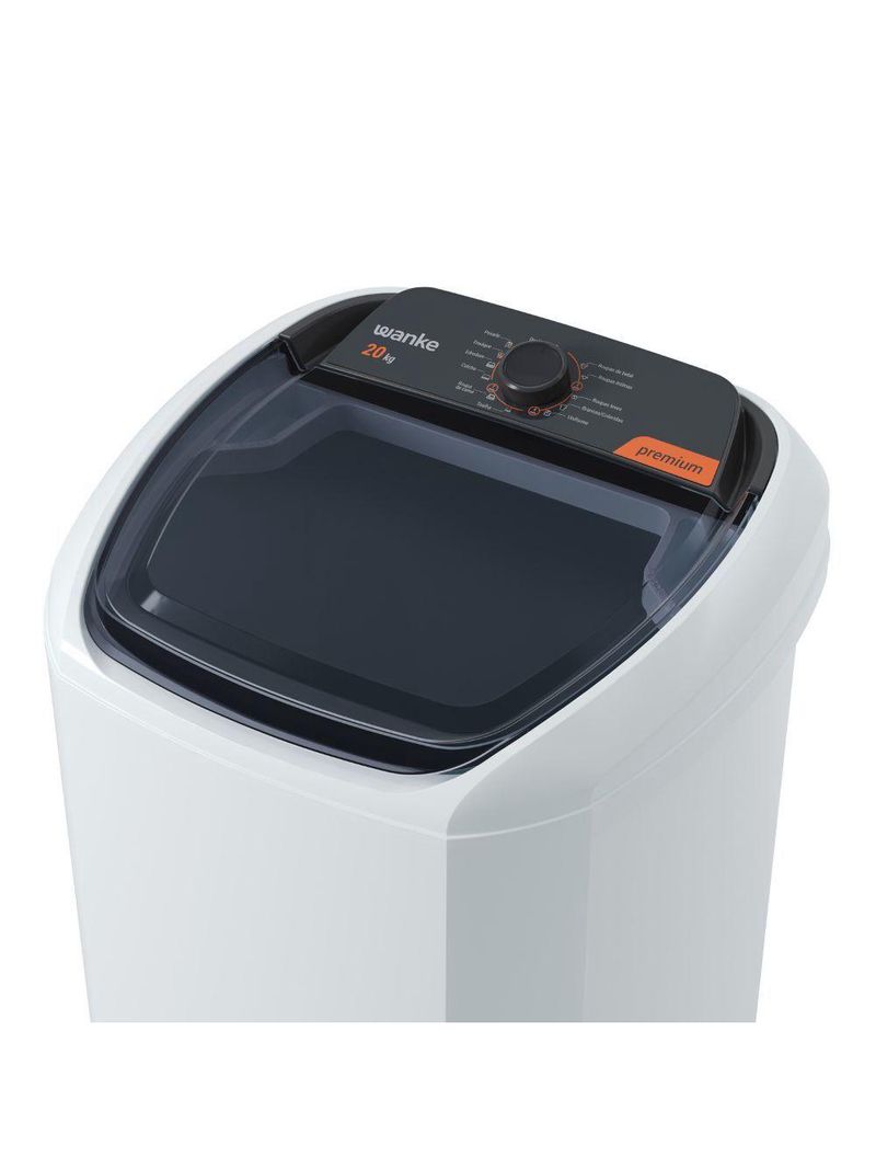 Lavadora De Roupas Wanke New Premium 20 Kg Lwbe201t3 Branco 220 V