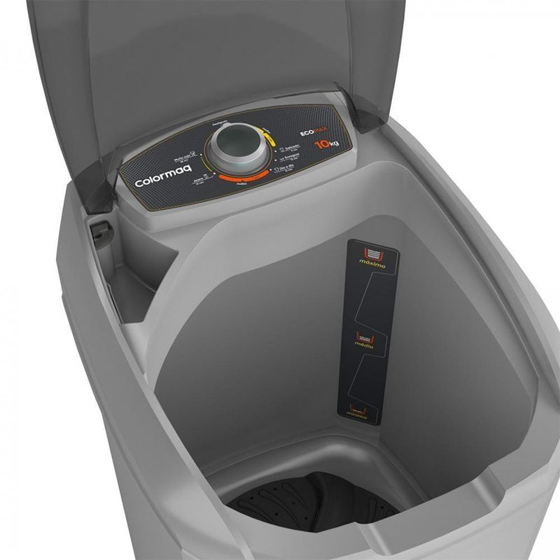 Tanquinho Colormaq Lcs 10kg Semiautomático Prata