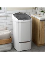 Tanquinho-lavadora Semiautomática Colormaq 10kg LCS10-10MBR2NAC Com Batedor Central Gigante Branco 110V