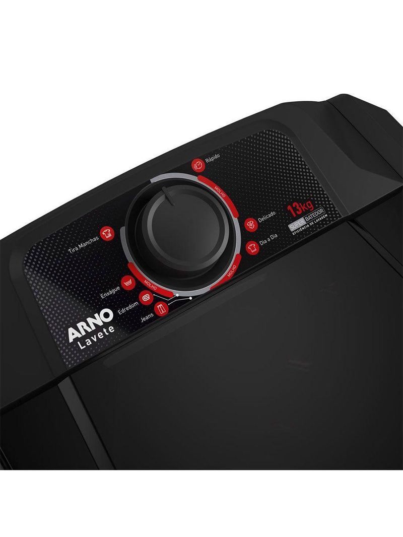 Lavadora Semiautomática LCS Preto Colormaq Preto 110V