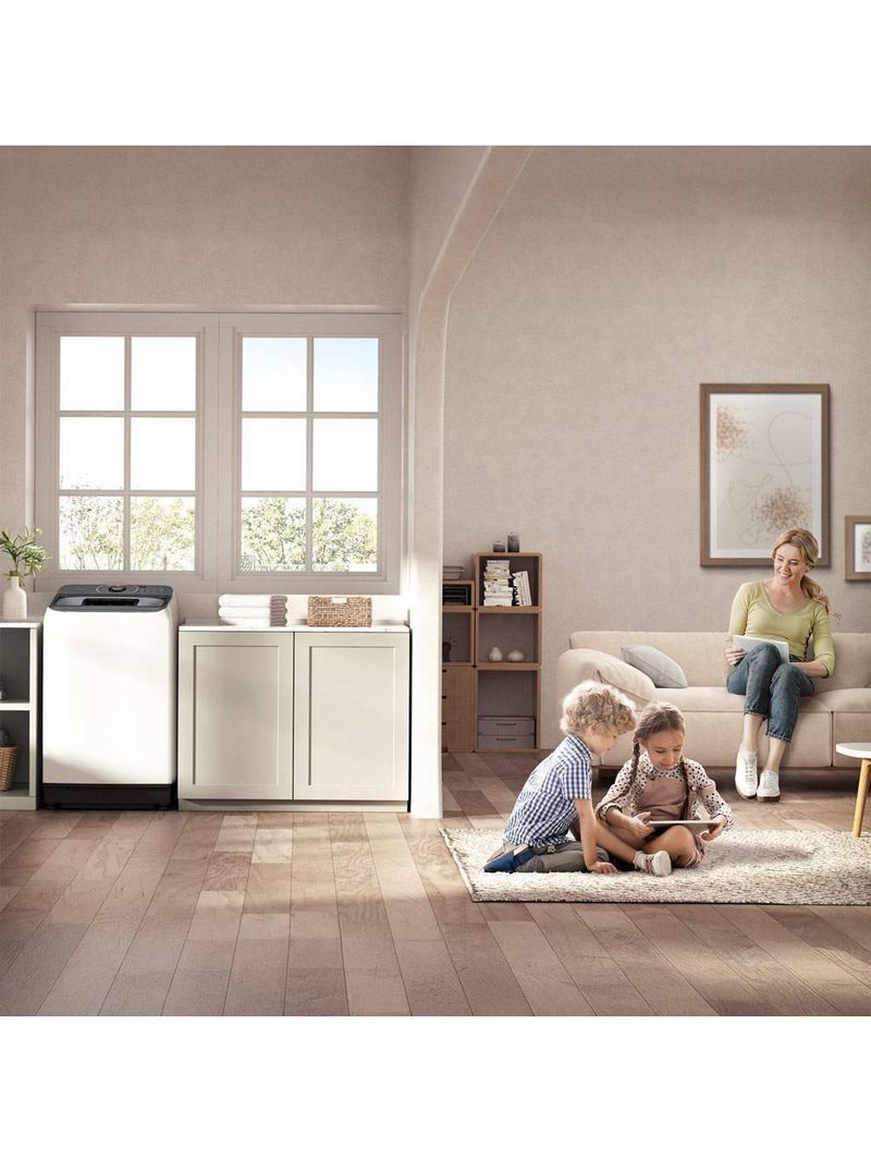 Lavadora De Roupas Automática Midea 16kg MA512W160-WK Wave Impeller Branca 220V