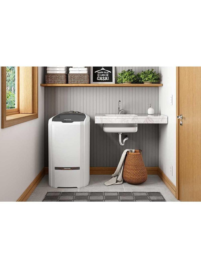 Tanquinho Semiautomático Colormaq 20Kg Lcs20 Branco 220V
