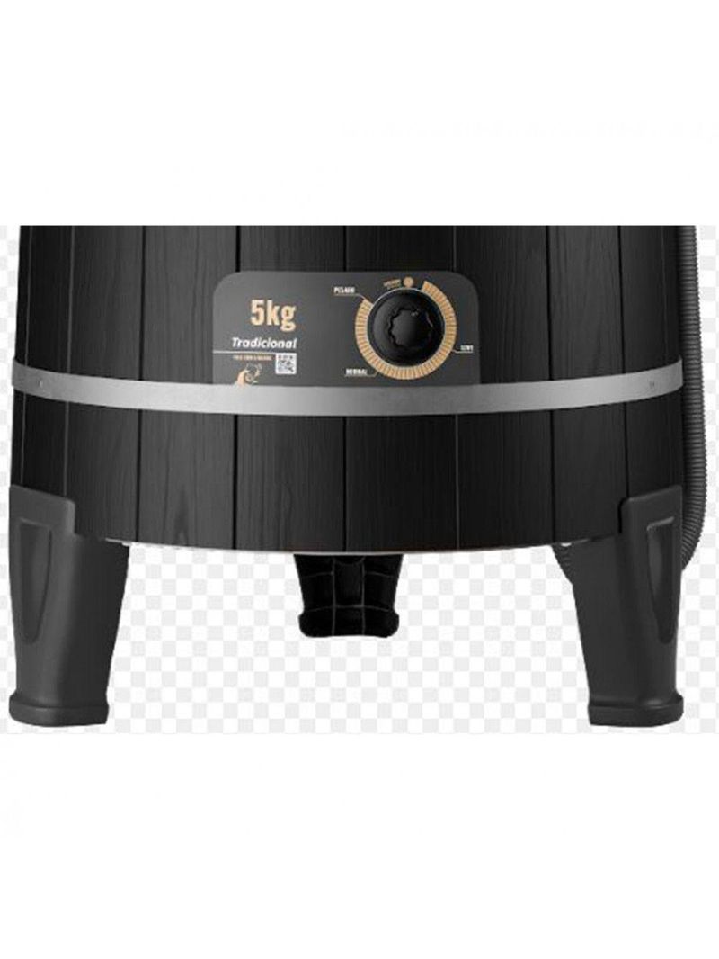 Lavadora De Roupas Wanke Tradicional 5kg Preto 220v