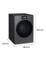 Lavadora Samsung Bespoke Ai 20Kg Inox 220V WF90F20ADSBZ