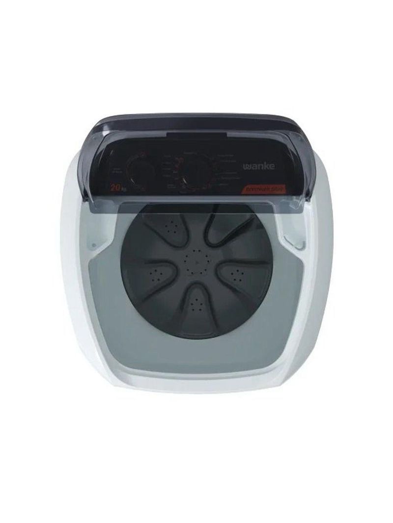 Lavadora De Roupas Semiautomática Premium Plus 20 Kg Branca Wanke 127V