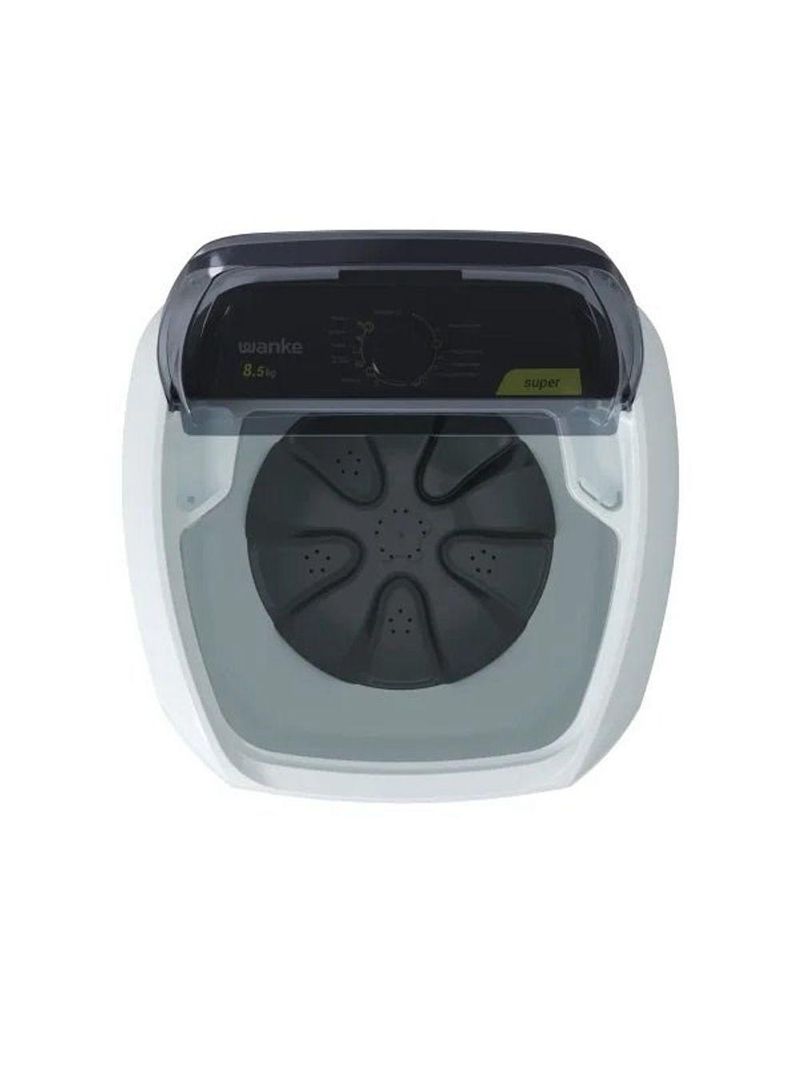 Lavadora De Roupas Semiautomática Super 8,5 Kg Branca Wanke 127V
