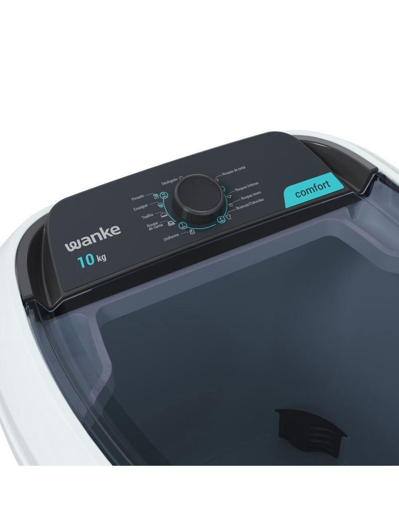 Lavadora De Roupas Wanke New Confort 10 Kg Lwbe100t3 Branco 220V