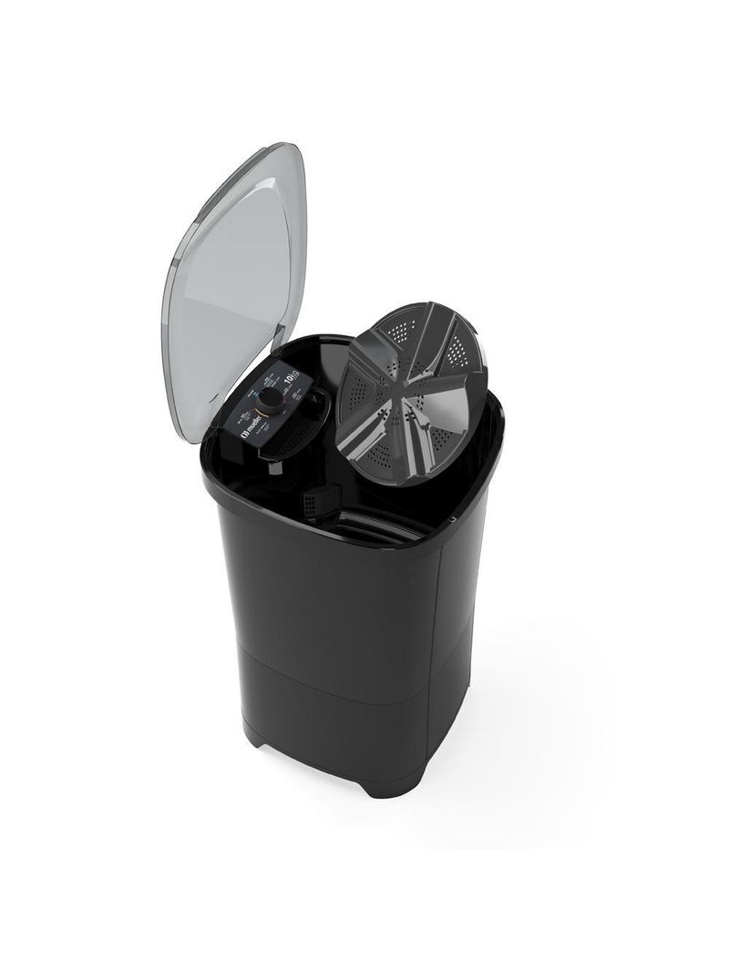 Tanquinho Mueller 10kg Semiautomático MLT10 Preto 220V