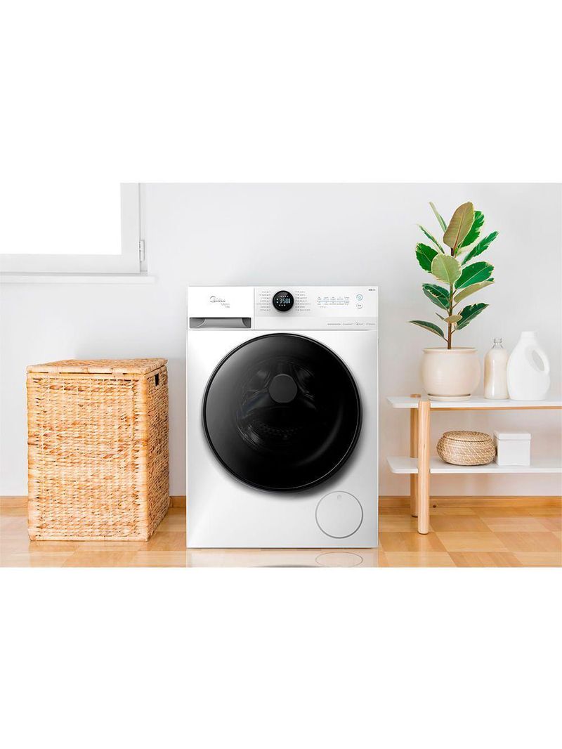 Máquina De Lavar 13kg Midea Heathguard Branca Conectada Mf200w130wb/wk-02 - 220v