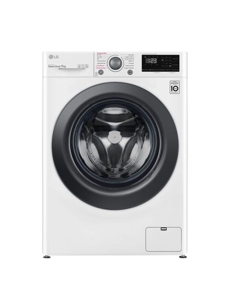 Lavadora Smart LG VC5 11KG Branca com Inteligência Artificial AIDD™ FV3011WG4A 220V