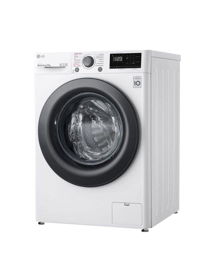 Lavadora Smart LG VC5 11KG Branca com Inteligência Artificial AIDD™ FV3011WG4A 220V