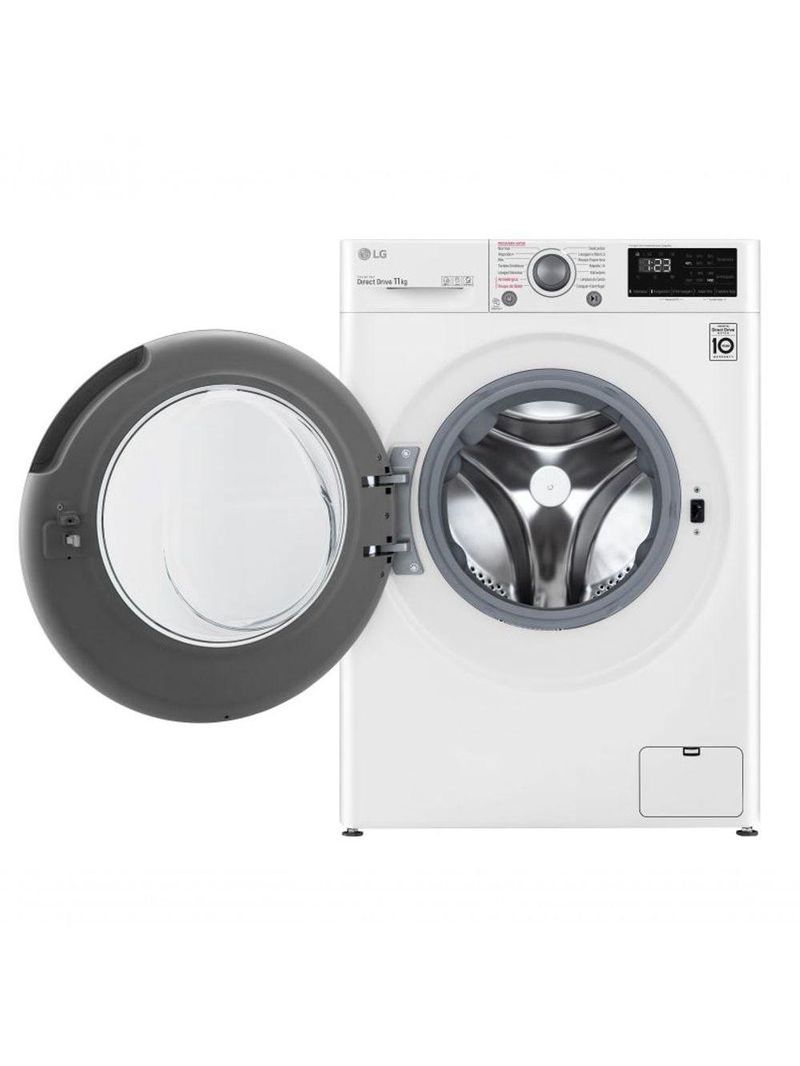Lavadora Smart LG VC5 11KG Branca com Inteligência Artificial AIDD™ FV3011WG4A 220V
