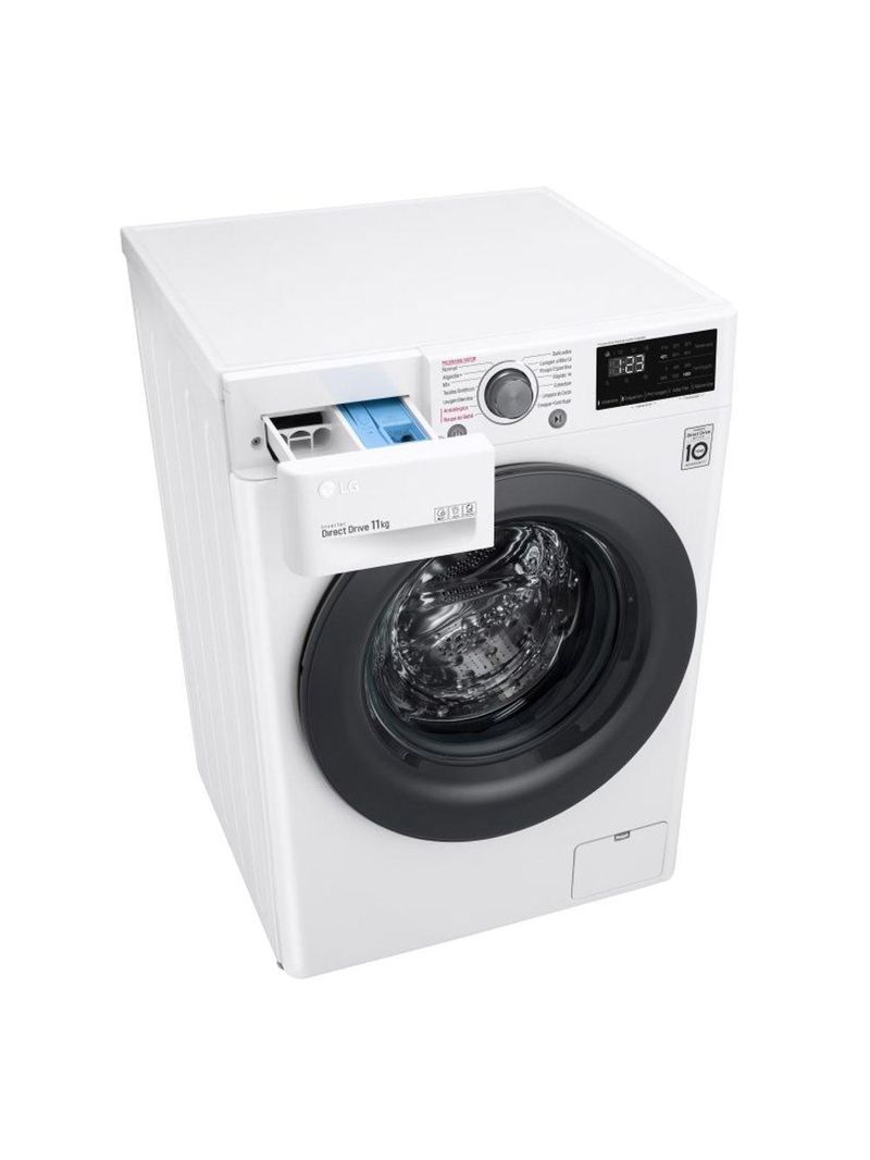 Lavadora Smart LG VC5 11KG Branca com Inteligência Artificial AIDD™ FV3011WG4A 220V