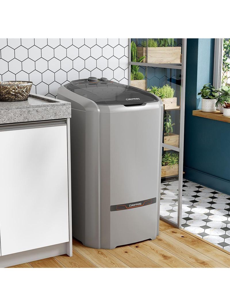 Tanquinho-lavadora Semiautomática Colormaq 20kg LCS Prata 110V